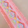 4.5cm Cotton Tassel Fringe Jacquard Webbings DIY Sewing Lace Trims Headdress Clothes Collar Decorative Ribbons DIY Crafts 1meter ► Photo 2/6