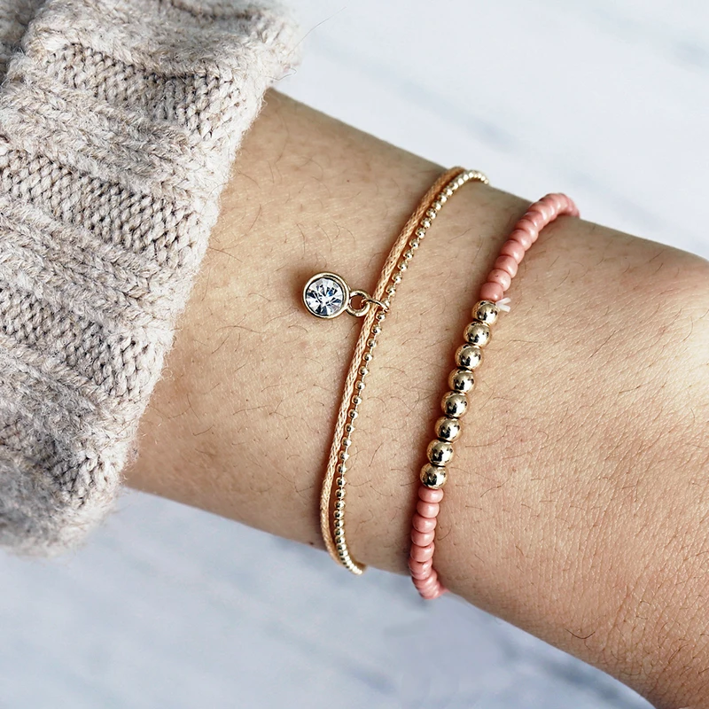 

Vintage Gold Multilayer Anklet Women's Beizhu Inlay Rhinestone Pendant Bracelet 3 Piece Anklet Bracelet Bohemian Jewelry VB973