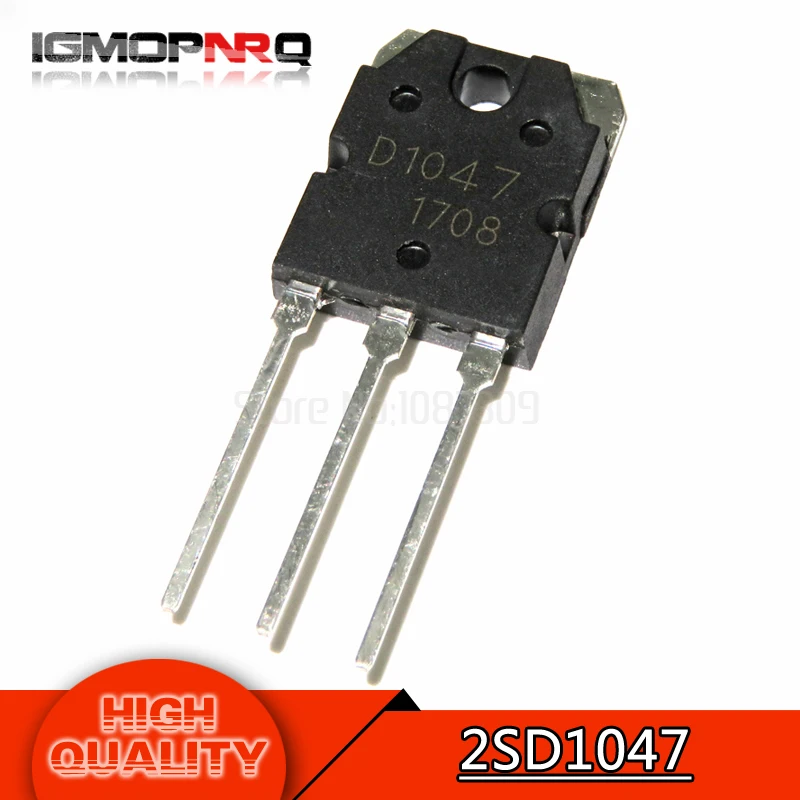 

5pcs/lot 2SD1047 D1047 TO-3P TRANSISTORS new original free shipping