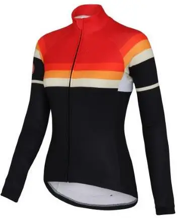 

2019 Pro Women Cycling Jerseys Long sleeve Sportswear Bicycle Cycling Clothing MTB Road Bike Shirts