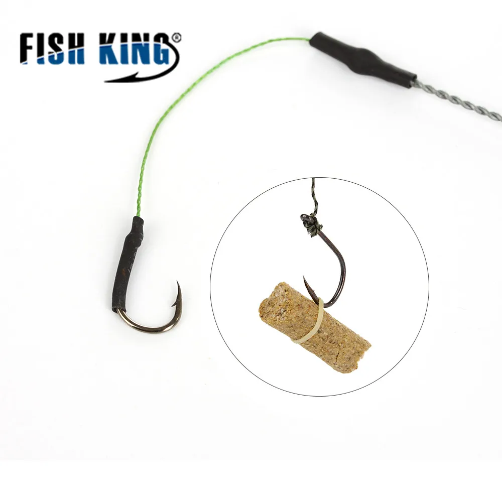 Fish King 20g 80g 1 шт. рыболовная клетка для приманки проволока из нержавеющей стали