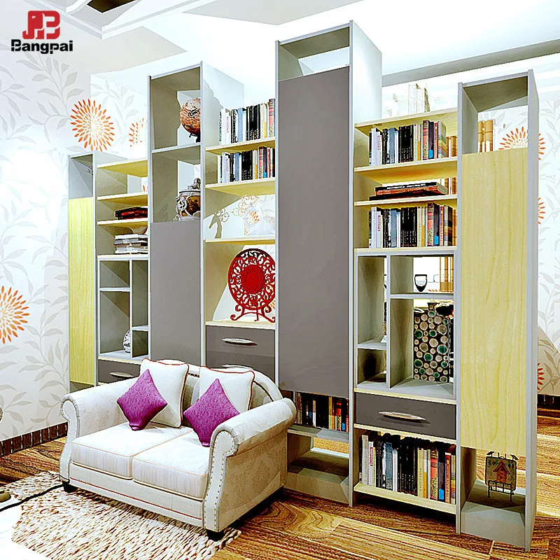 Factional Multifunction Hall Cabinet Bookcase Curio Cabinet