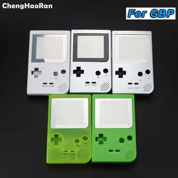 

ChengHaoRan Full Case Cover Housing Shell Replacement for Gameboy Pocket Game Console for GBP White Shell Case with Buttons Kit