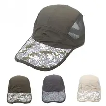 Для мужчин Для женщин дышащий Быстросохнущий солнца Кепки козырьком Hat Рыбалка Велоспорт Пеший Туризм Кемпинг Гольф Travlling солнцезащитный крем Кепки s