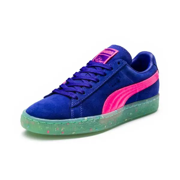 PUMA Suede с тиснением Creeper Для женщин первого поколения Rihanna совместных квалиф