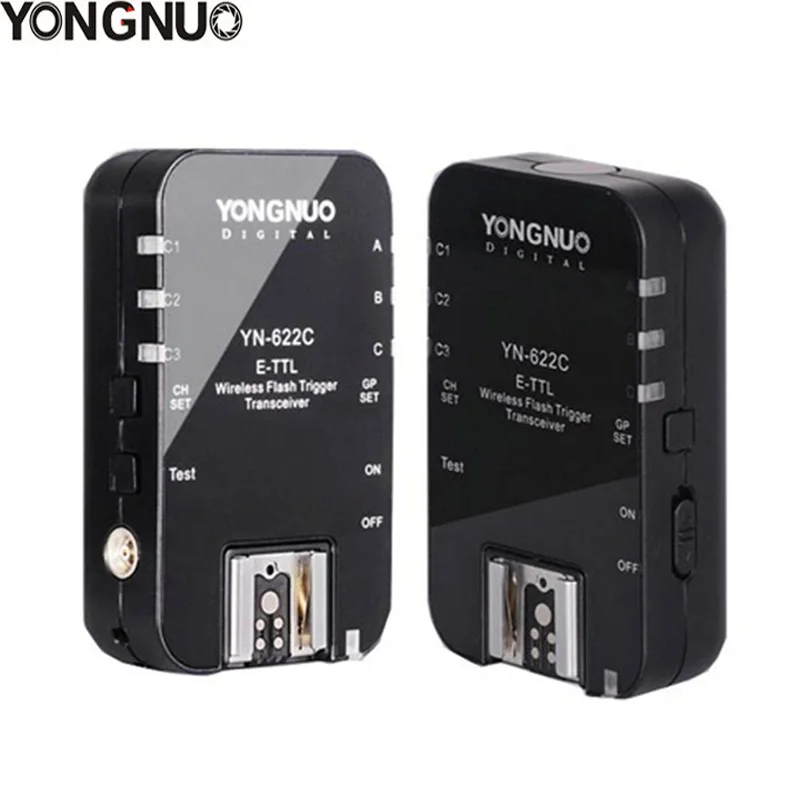 Светодиодная лампа для видеосъемки Yongnuo YN-622C YN622C Беспроводной ttl вспышка триггера для Canon 1100D 1000D 650D 600D 550D 7D 5DII 40D 50D