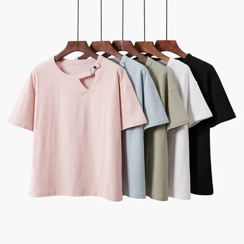 تي شيرت أبيض القطن التي شيرت زائد حجم الصيف قمم للنساء 2019 camiseta موهير المتناثرة المحملة قميص فام القمم فوج T قميص تي شيرت أبيض القطن التي شيرت زائد حجم الصيف قمم للنساء 2019 camiseta موهير المتناثرة المحملة قميص فام القمم فوج T قميص