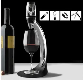 

Hot New Details about new 1pcs Magic Quick Decanter Wine Aerator Essential Aerating Pouch Filter Red