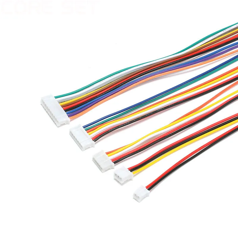 50 шт./лот 300 мм JST 2 0 PH 2/3/4/5/6/7/8/9/10 контактный разъем с проводами 26AWG новый S18 Прямая