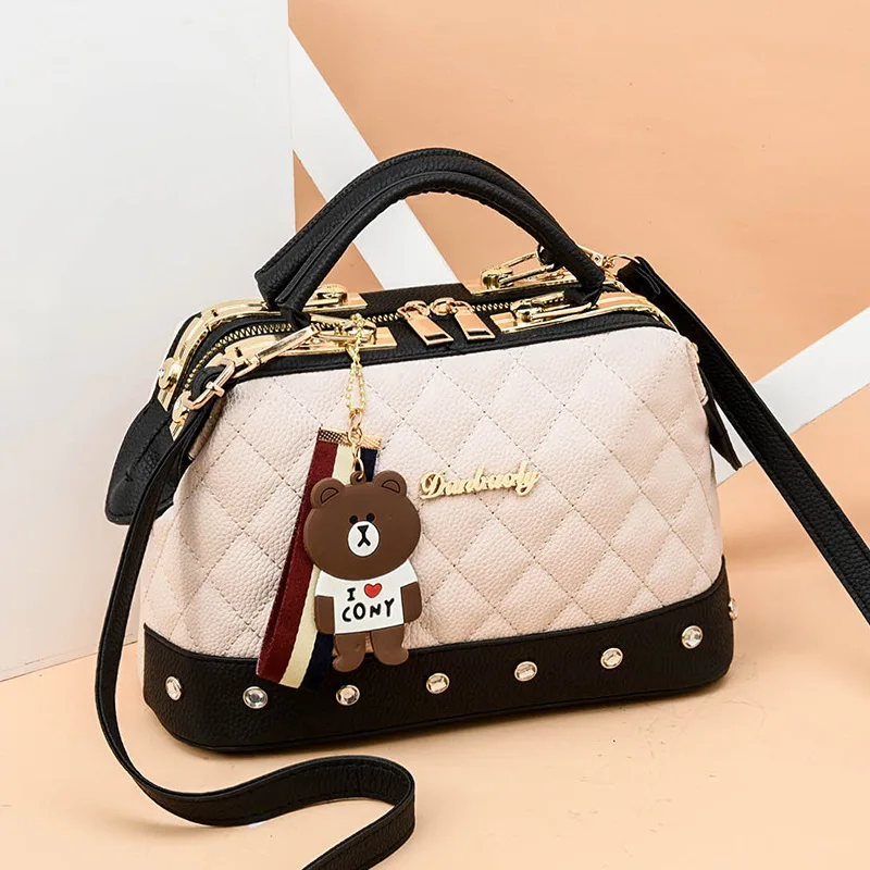 2019 Autumn and Winter Women's Bag Trend New Single Shoulder Diagonal Small Bag Bolsa Feminina Fashion Handbag Small Square Bag 2019 Autumn and Winter Women's Bag Trend New Single Shoulder Diagonal Small Bag Bolsa Feminina Fashion Handbag Small Square Bag