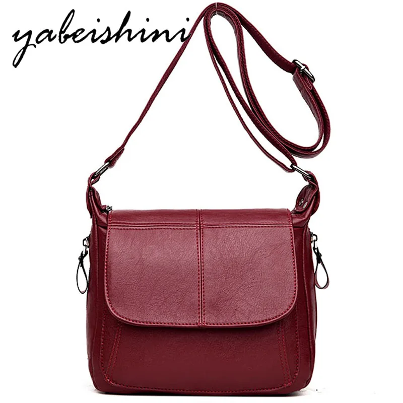 

Ms High quality leather Small Square Bag Fashion Female Bags Designer Ladies Shoulder Sac A Main Bags 2018 Women's Hand Bag