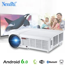 5500 Lumens 3D Home Projector Full HD Support 1920 1080Pixels Video TV WIFI Android6 0 Projector