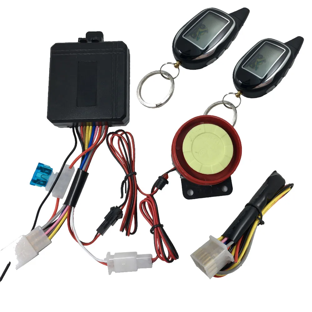 Master Racing Alarm Two 2 Way Motorcycle Alarm System emote Control Engine Start Anti-theft Security Alarm System With 2 LCD Master Racing Alarm Two 2 Way Motorcycle Alarm System emote Control Engine Start Anti-theft Security Alarm System With 2 LCD