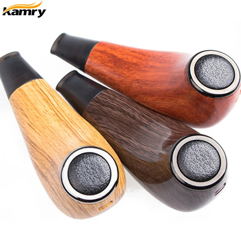 

Original Kamry Turbo K Mini E Pipe Turbo-K 30W 0.5ohm 1000mA Wooden E Pipe Mod Vapor Electronic Cigarette Hookah Kit