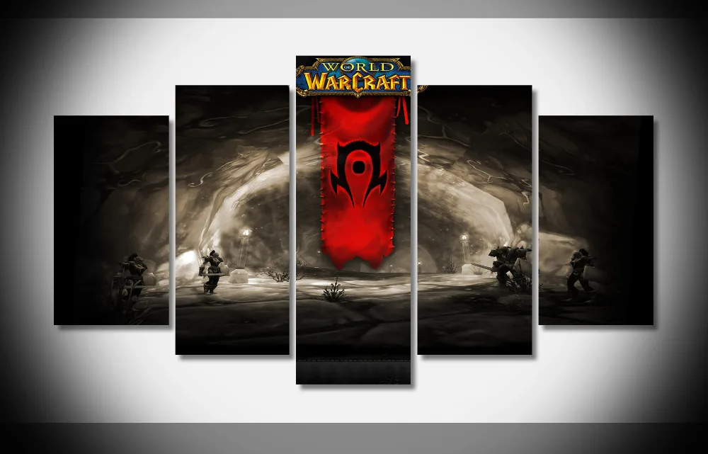 7118 18274 world of warcraft poster Framed Gallery wrap art print home