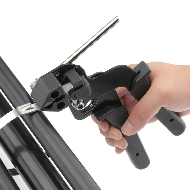 Cable tie gun for 2.4 9mm stainless steel cable tie LS 600R hand cable