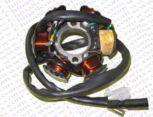 Magneto Stator 6 Pole Coil 5 Wire GY6 125CC 150CC Taotao Kazuma Baotian Jmstar Jonway Scooter