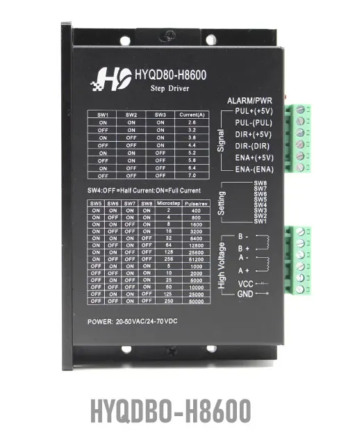 NEMA 34 CNC шаговый двигатель 86X114 мм двойной вал 8,2 N. m 6A шаговый двигатель 1172Oz-in для гравировального станка с ЧПУ и 3D принтера