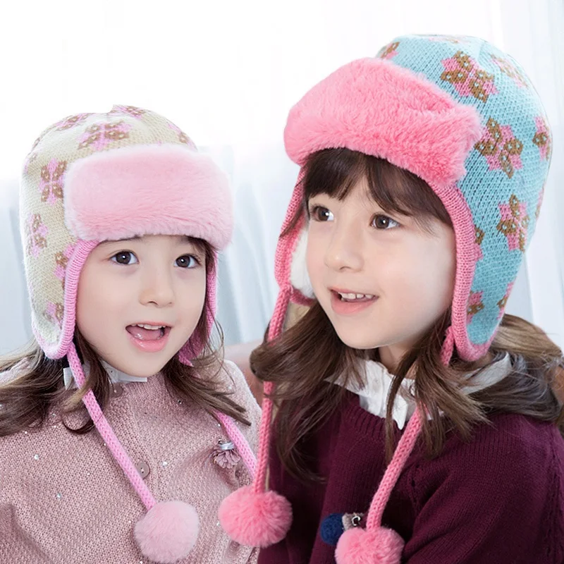 Г. новая зимняя детская для девочек теплая шапка шарф комплект вязаные детские трикотажные шапки для мальчиков шарфы-кольца 2 шт. комплект для детей