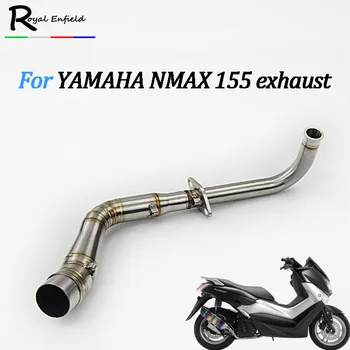 

Motorcycle Exhaust muffler Slip-On Full System contact middle pipe exhaust For YAMAHA NMAX 155 NMAX 125 N MAX155