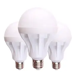 1 шт SMD 5730 светодиодный лампы холодный теплый белый Энергосберегающая 220 v Светодиодный лампа высокой яркости E27 220 V 3 Вт, 5 Вт, 7 Вт, 9 Вт, 12 Вт, 15