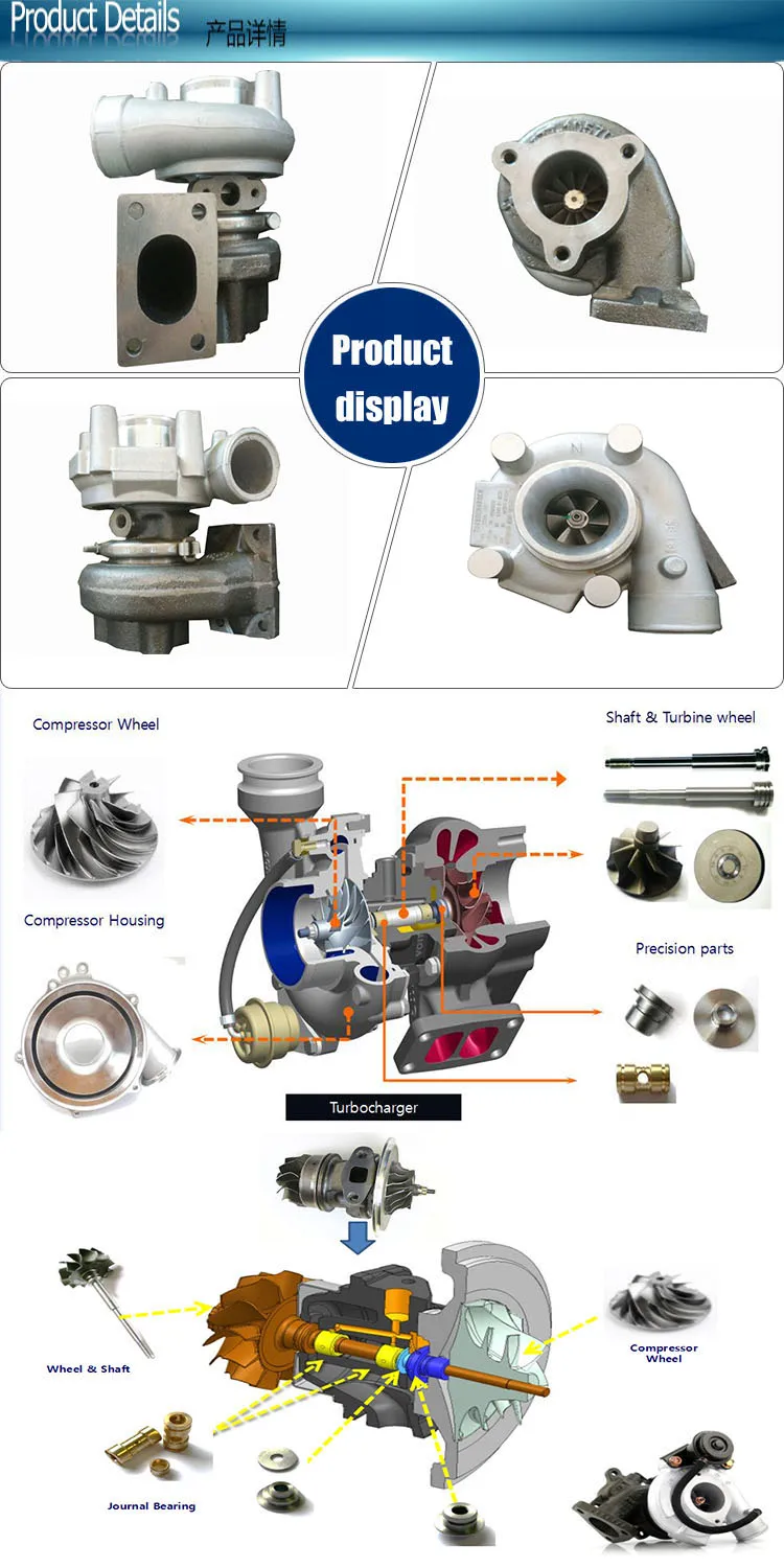 TD04 PC78 turbo зарядное устройство 49377-01513 6205-81-8224