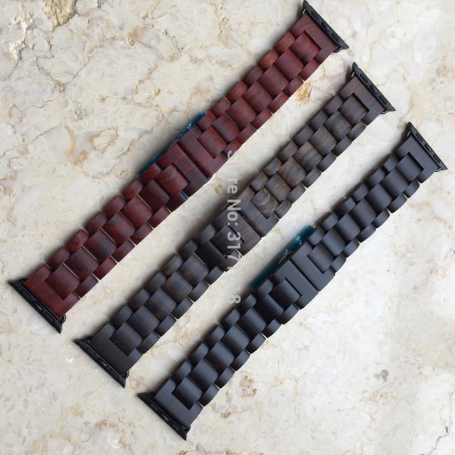 Best Price Retro Watchbands Wood Watch strap band with Adaptor For Apple Watch Band 38mm 42mm Series 1 2 3 Butterfly buckle wrist bracelet Best Price Retro Watchbands Wood Watch strap band with Adaptor For Apple Watch Band 38mm 42mm Series 1 2 3 Butterfly buckle wrist bracelet