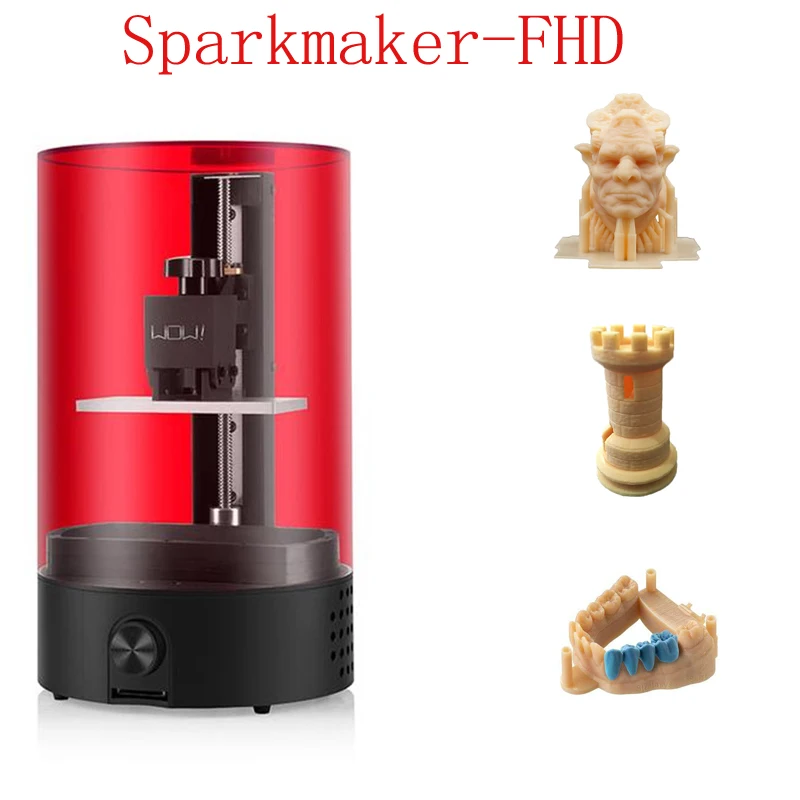 Запчасти для 3D принтера Sparkmaker новейший полимерный принтер FHD высокоточный с