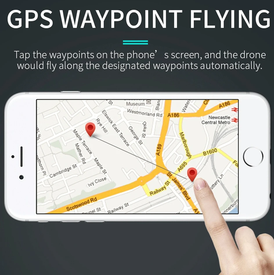 JJRC H78G Квадрокоптер с дистанционным управлением 5G Wi Fi FPV Дрон 1080P HD Камера gps