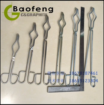 

Graphite crucible tongs 30cm/45cm/50cm Cromet clamp quality and durable Clip