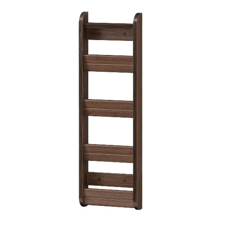 

INNESS Shoe Racks 5 Tiers Multi-function Economy Storage Rack Solid Wood Standing Shelf Organizer (oak)