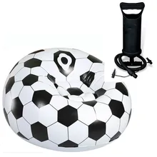 Утолщенный футбольный баскетбольный велюровый надувной стул надувное кресло расслабляющий пуф мебель для дома открытый шезлонг с насосом