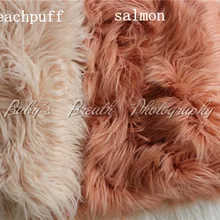 85 см x 55 см(33 ''x 21'') новорожденное искусственное меховое одеяло Newbron фото реквизит цветок для фотографии наполнитель детское одеяло для фото