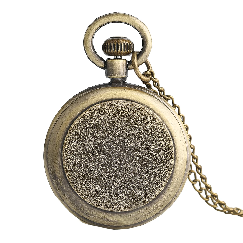 YISUYA Eiffel Tower Pendant Chain Pocket Watch Men Kid Retro Necklace Quartz Watched Hand Around Women Clock Skull Punk Gift  (2)