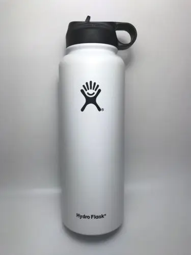 white 40 oz hydro flask