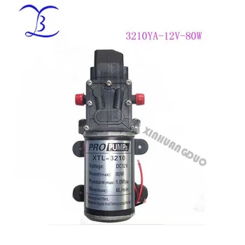 

80W 3210YA 12V /24V High pressure water pump Micro electric diaphragm pump High pressure Large flow Self-Priming pump 1.0MPa