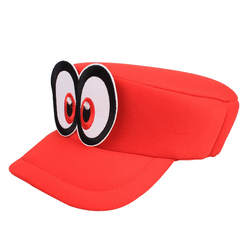 Горячая NS игра Супер Марио Одиссея Косплей шляпа для взрослых детей аниме ролевая Кепка Красный Супер Марио Луиджи