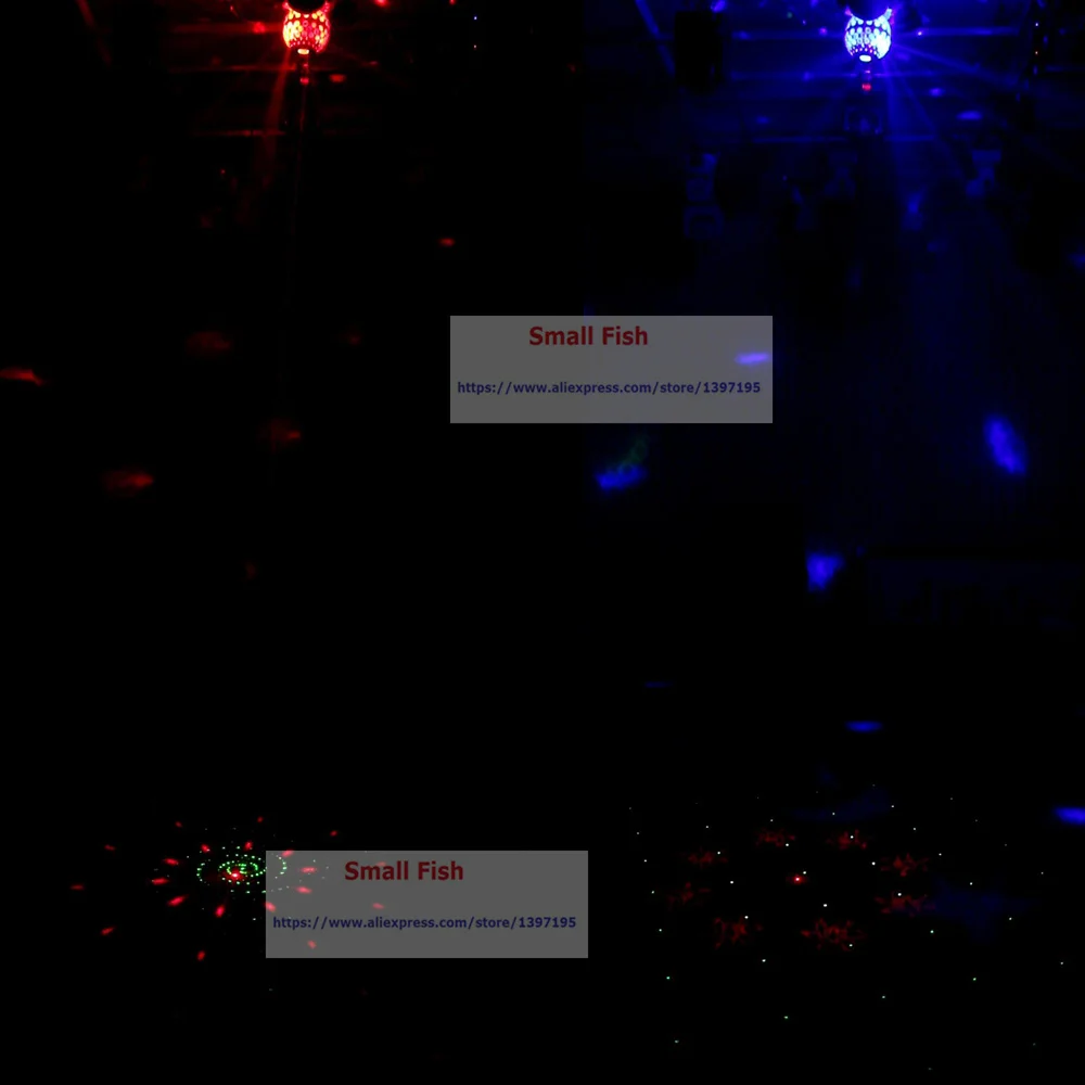 4 Единицы Картонная посылка RGBW 30 Вт кристалл магический шар лазерное сценическое освещение 90-240 В для DJ Дискотека ночной клуб развлечения