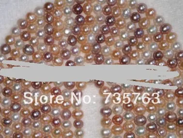

xiuli 000256 wholesale 10strs AA+7-8mm natural freshwater pearl