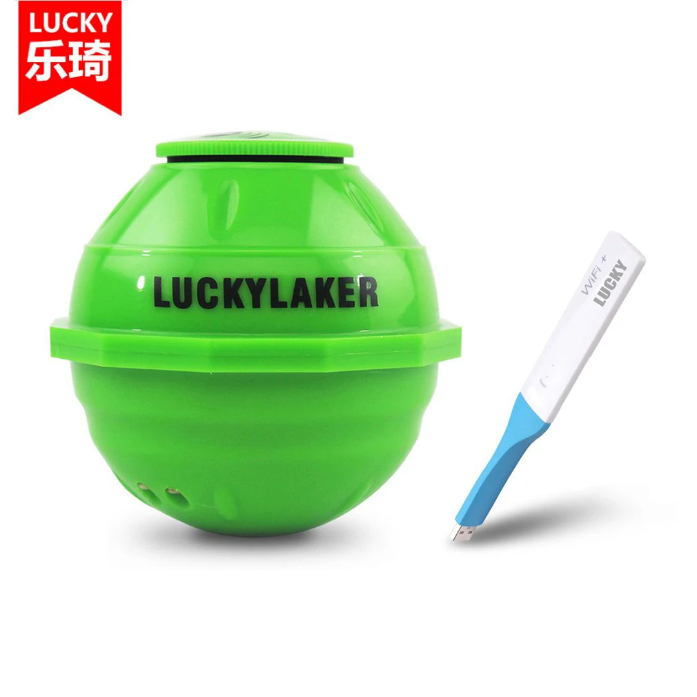 

LUCKY FF916 Sonar Wireless WIFI Fish Finder 50M/130ft Sea Fish Detect Finder fishing sonar Android IOS Drop Shipping