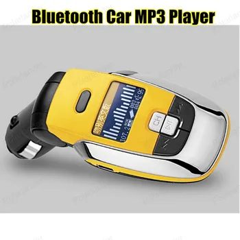 

New Smartphone BluetoothMP3 Player Handsfree Car Kit Dual USB Charger FM Transmitter Handsfree with Micro SD/TF Card Reader