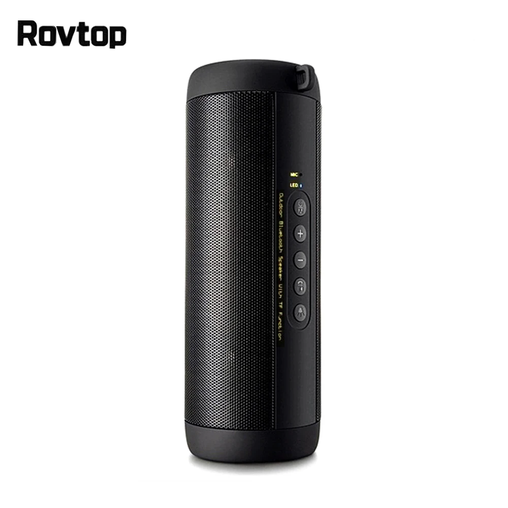 

Original T2 Wireless Bluetooth Speaker Waterproof Portable Outdoor Mini Column Box Speaker Support TF card Stereo HiFi Boxes