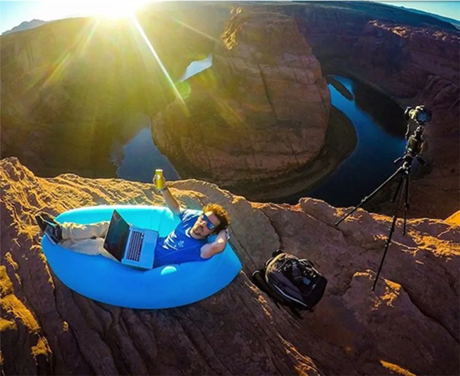 Lazy Inflatable Beanbag Sofa4