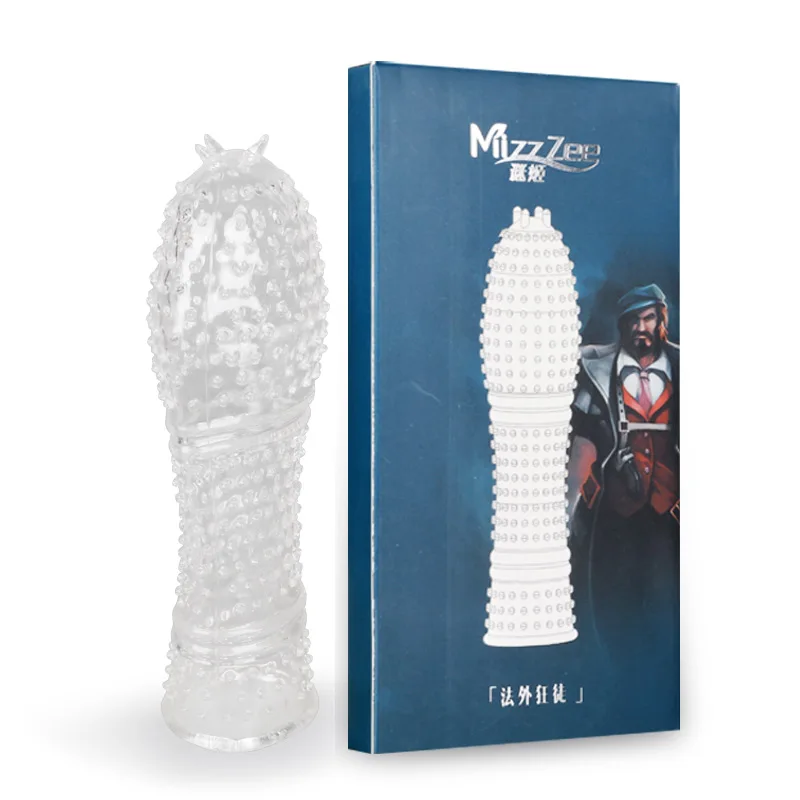 MizzZee 4 шт. Безопасный секс презерватив удлинитель многоразовый эякуляция частицы