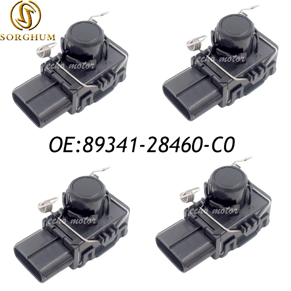 

NEW 4PCS Parking sensor PDC sensor Ultrasonic Sensor OEM 89341-28460-C0 for Toyota PREVIA/TARAGO ACR50,GSR50 Black Color