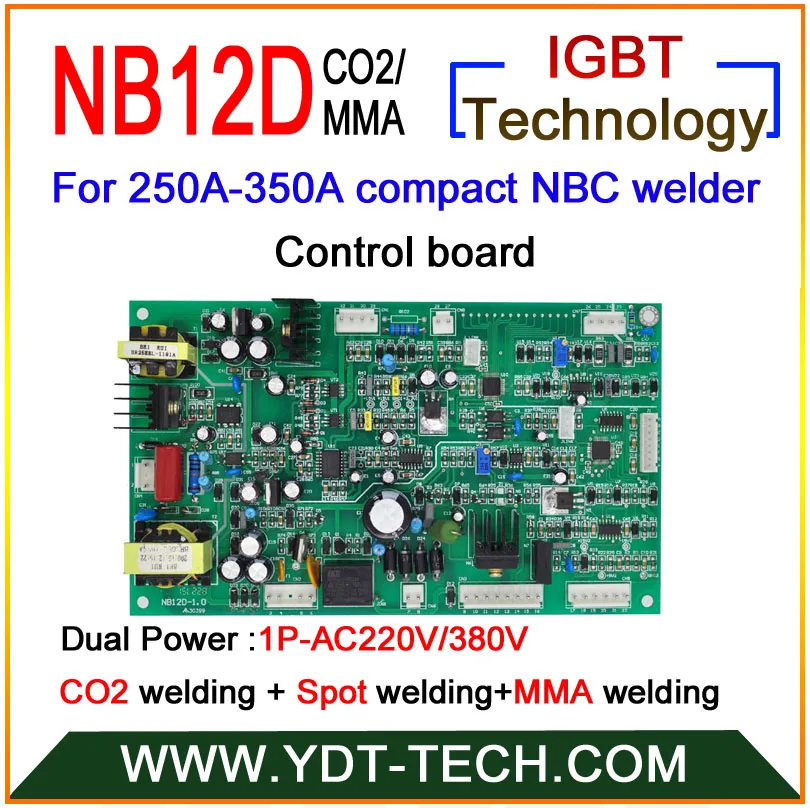 Nb12d пластина для dual power ac220v/380 В co2/МиГ сварочный аппарат (плата управления + панели = 2 шт.)