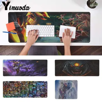 

Yinuoda Cool New Beautiful Dota 2 Heroes DIY Design Pattern Game mousepad Large Thicken Comfy Rubber Gaming Mouse Pad