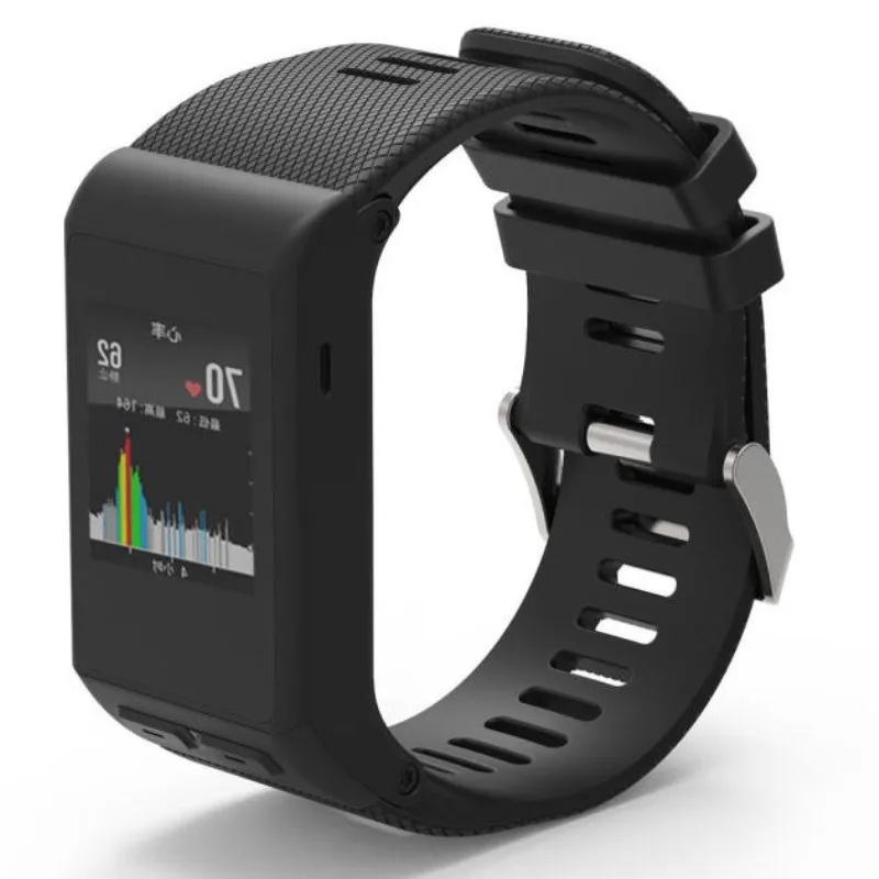 

Susenstone 2018 Watchband Luxury Watch Strap Silicone For Garmin Vivoactive Hr Colorful Sports Correa Reloj High Quality