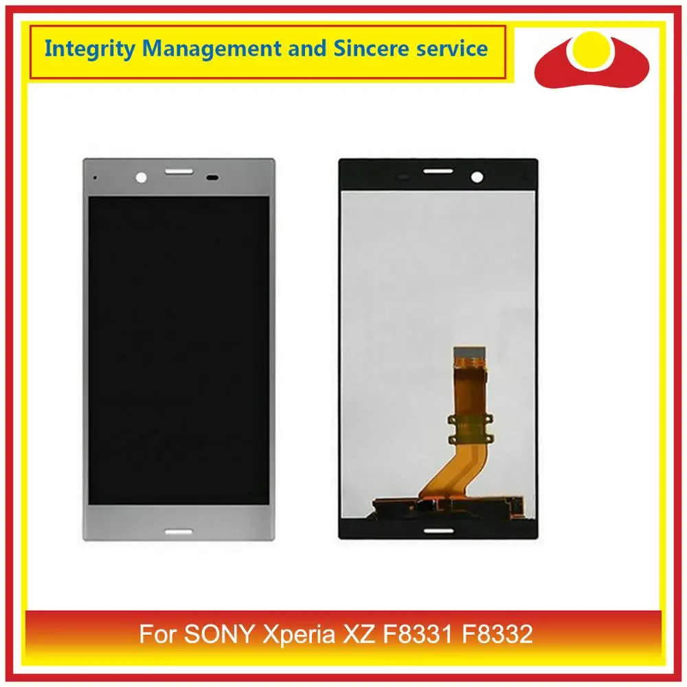 

5.2" For SONY Xperia XZ Display F8331 F8332 Display Touch Screen For SONY Xperia XZ LCD Display Complete Assembly Silver