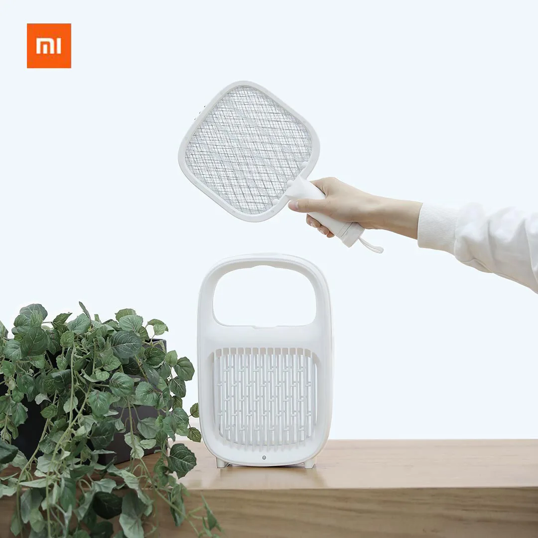 

Xiaomi Youpin Yeelight Electric Mosquito Swatter Layers Mesh Electric Handheld Mosquito Killer Fly Bug Mosquito Swatter Killer